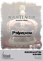 Plakat für Royal Tea Club & Psyence