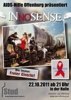 Plakat für AIDS-Hilfe präsentiert Innosense