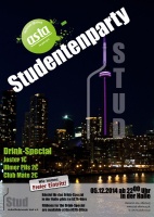Plakat für ASTA Studentenparty der HS Offenburg