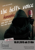 Plakat für the hell's voice