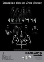 Plakat für Evil Oath & Voltumna