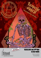 Plakat für Lunatic Spirit & All Haze Red