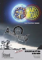 Plakat für Dark Zodiak & Among Raging Clouds