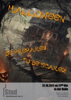Plakat für Halloween 2017