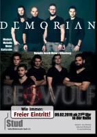 Plakat für Demorian & Beowulf