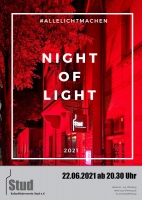 Plakat für Night of Light